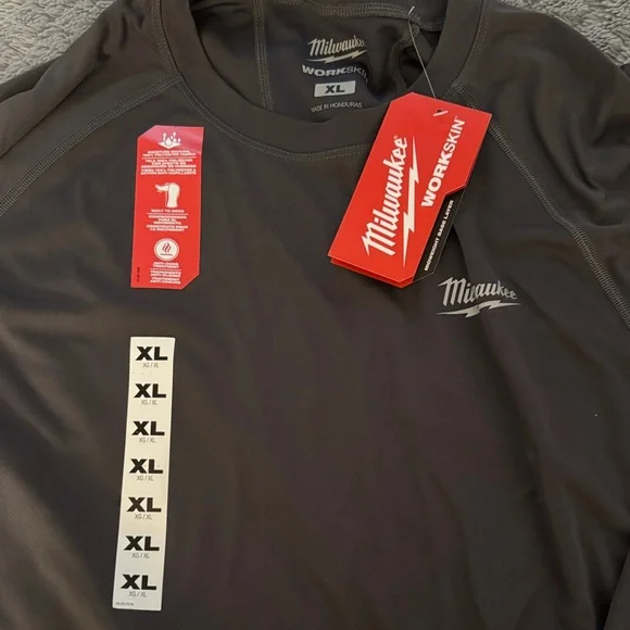 Milwaukee Gray Long Sleeve Men's Shirt - Picture 2 of 3